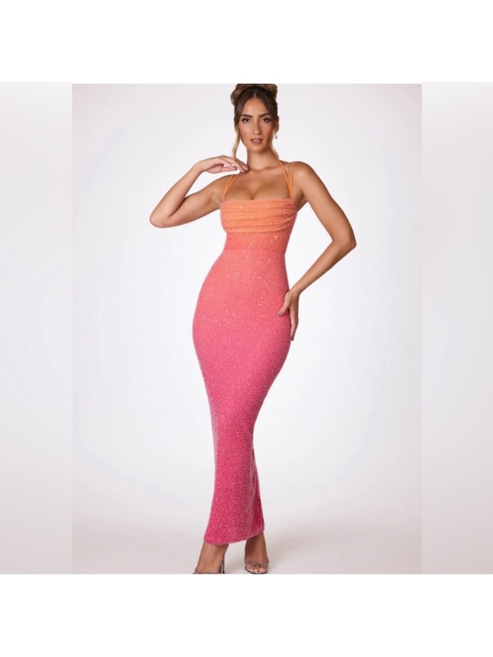 Oh Polly Monte Carlo - Pink/Orange Ombre NWT